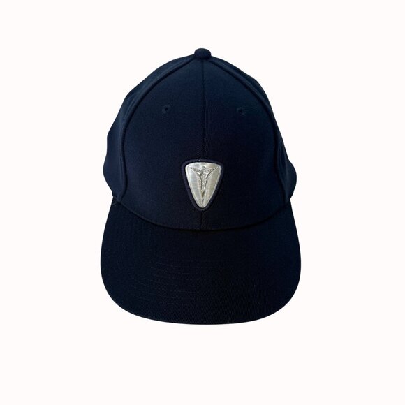 Nike EZW Emblem Baseball Cap Navy Hat Silver Spellout Unisex Adult New Gift - Picture 11 of 14